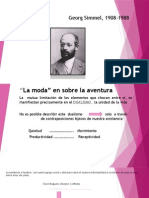 Simmel, La Moda