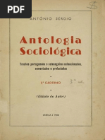 SÉRGIO, Antonio - Antologia Sociológica