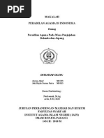 Download Peradilan Agama Pada Masa Penjajahan Belanda by Ibadur Rahman SN276991583 doc pdf