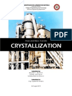Crystallization: Heat and Mass Transfer