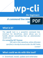 wp-cli for beginners