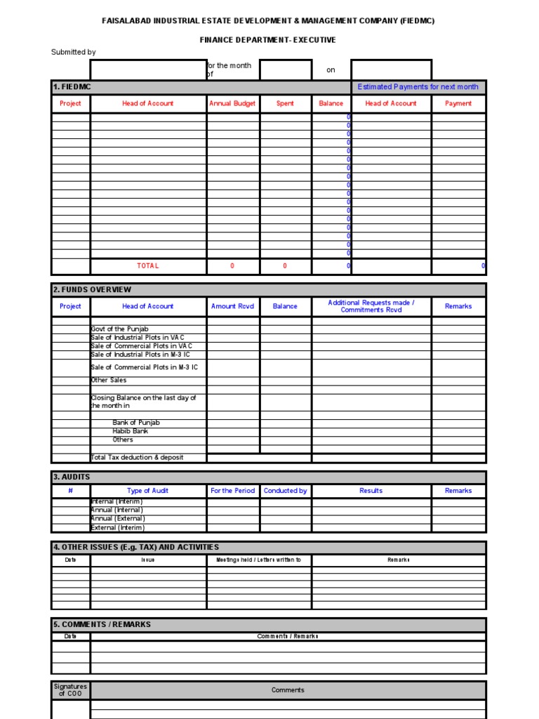 FIEDMC Finance Overview and Expenses Report | PDF | Insurance ...