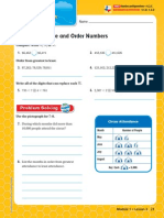 1 3 Compare and Order Numbers