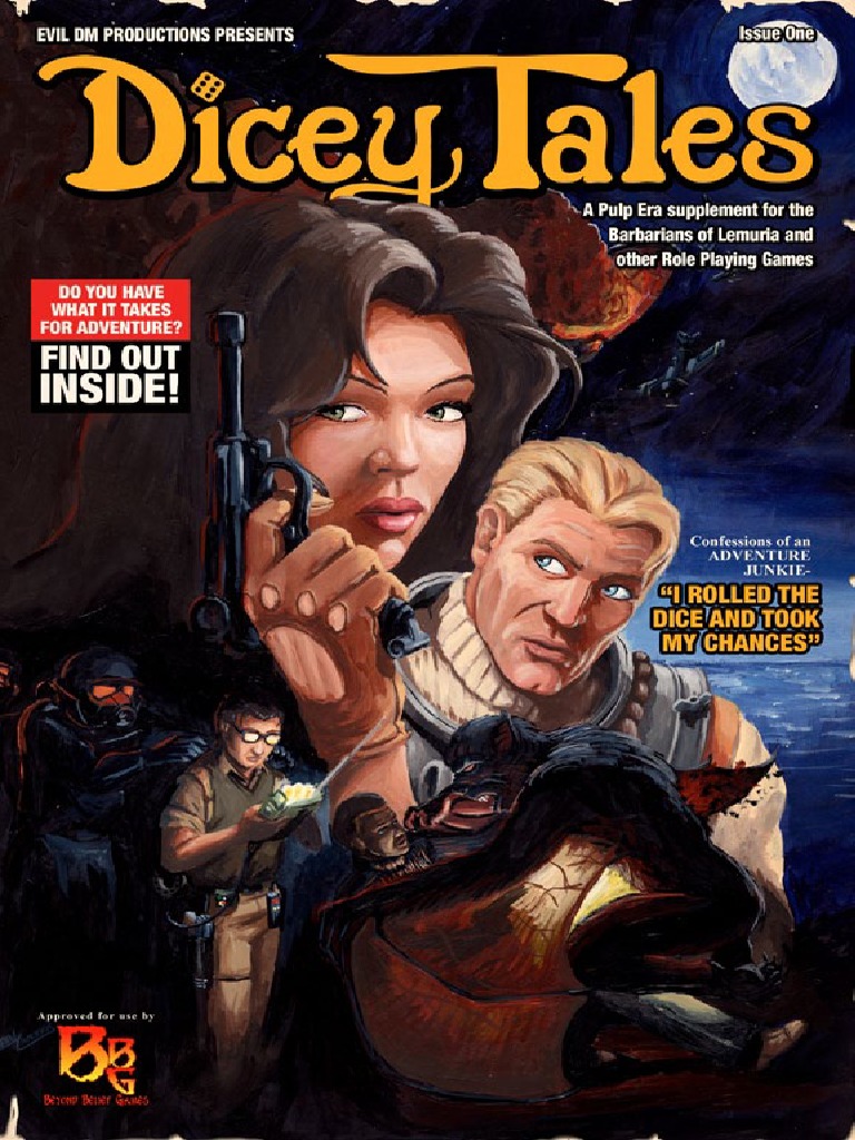 Dicey Tales PDF Pulp Magazine Magic (Paranormal)
