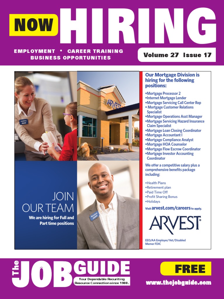 The Job Guide Volume 27 Issue 17 | PDF | Temporary Work | Employee Benefits
