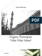 Umar Al Tilmisani - Negara Penerapan Nilai Islam