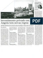 Investimento Privado Em Angola