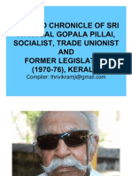 Thrivikramjis album on Attingal Gopala Pillai Staunch Socialist