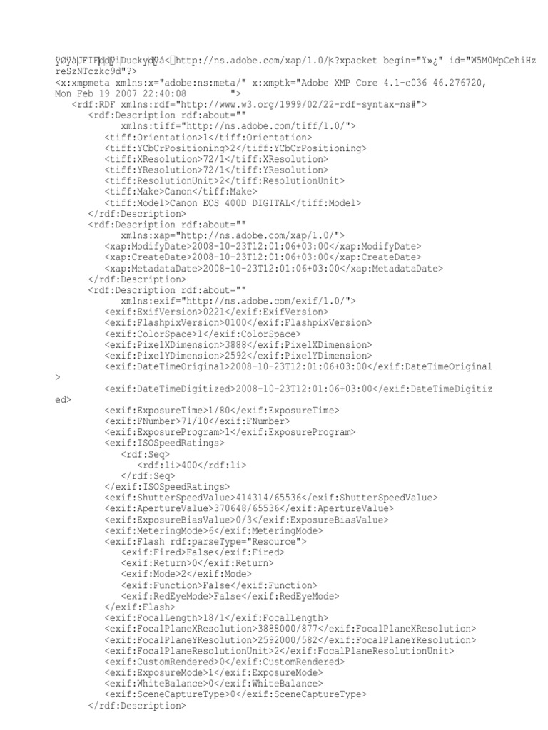 Yoyajfifddyiduckydya X Xmpmeta Xmlns X Adobe Ns Meta Digital Photography Multidimensional Signal Processing