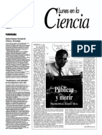 Lunes en La Ciencia 1998 10 26