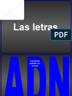 Las letras