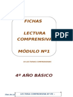 Fichas de Lectura Comprensiva 6º Básico - Módulo 1