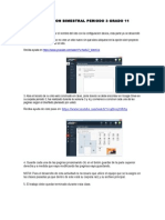 Evaluacion Bimestral Periodo 3 Grado 11