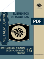 16 Mantenimiento de Bombas de Desplazamiento Positivo