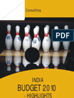 India Budget 2010 - Highlights