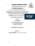 Estudio Cuantitativo Entre Dos Propiedades Intensivas de La Materia para Establecer Una Curva de Calibración