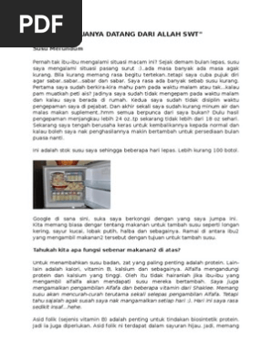 Panduan Tambah Susu Ibu Pdf