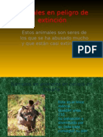 Extincion Animal