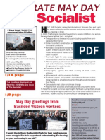 May Day Greetings www.socialistparty.org.uk