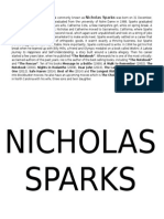 Nicholas Charles Sparks
