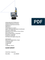 Jual Harga !! Total Station FOCUS 2(2") Murah !!! 087809762415