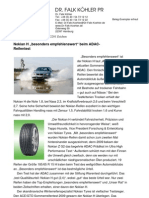 Nokian H „besonders empfehlenswert“ beim ADAC-Reifentest