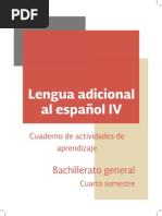4 Lengua Adicional Al Espanol IV