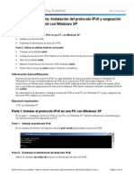 -0.0.0.2 Lab - Installing the IPv6 Protocol With Windows XP