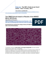 Www.thelearningPoint.net Top CBSE schools 2015