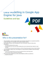 Data Modelling in Google App Engine For Java