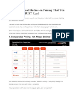 5 Psychological Studies On Pricing That You Absolutely Must Read