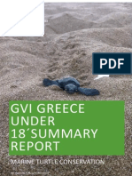 GVI Greece U18's summary report 2015 season