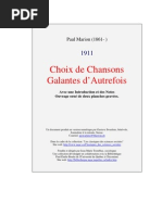 Chansons Galantes Pdf Comedie Divertissement General