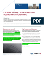 Measurement of PH Using Cationic Conductivity in Power Plants