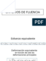 Criterios de Fluencia