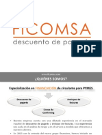 Ficomsa Productos a Clientes