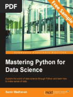 Mastering Python For Data Science - Sample Chapter