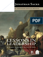 Lessons in Leadership: A Weekly Reading of The Jewish Bible