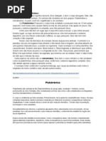 Platelmintos e Nematódeos