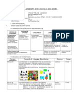 Sesión de Aprendizaje de Tecnologia de Base