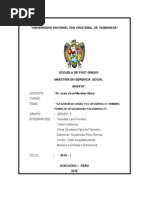 Ensayo de Desarrollo Huamano y Pobreza[1]