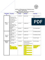 End Term Exam-IV (Revised On 29 Aug)