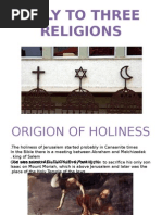 Monotheistic Religions Comparison Table | PDF | Monotheism | God