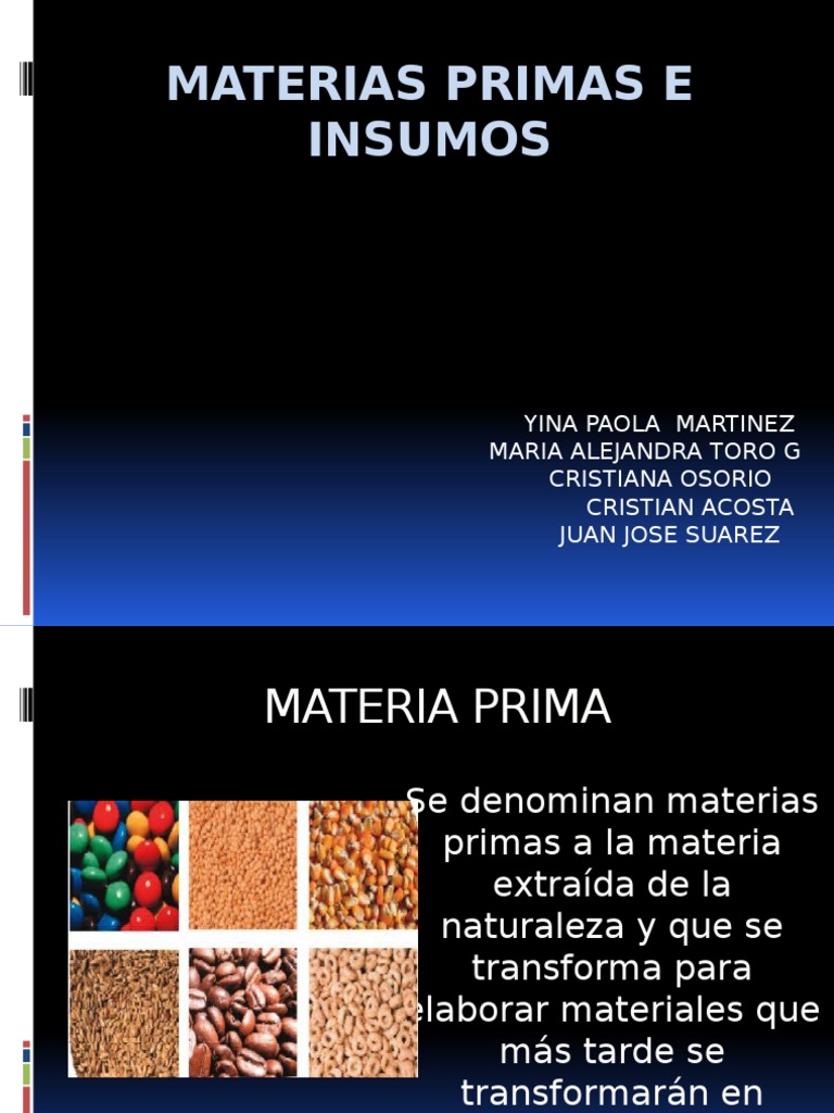 Materias Primas e Insumos Carne sal