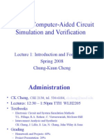 CSE245: Computer-Aided Circuit Simulation and Verification