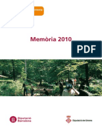Memoria Montseny 2010