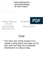 Compliant Mechanics-Design Methodology Final Year Project