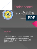 Embriotomi