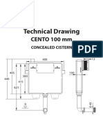 Cento Concealeo Line Drawing