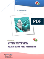 Citrix Interview